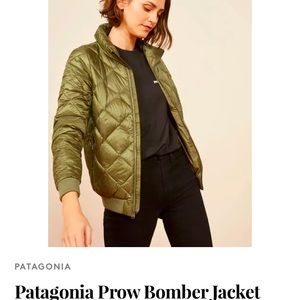 Patagonia Prow Bomber Olive Green Womens $199